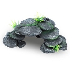 Resin Reptile Hides Pebble Shrimp Hides for Aquarium Tank Terrarium Reptile R...