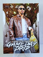 2026 Topps Series 1 Celebration Francisco Lindor Gameday Drip Card #GD-10 Mets