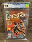 Amazing Spider-Man #252 CGC 9.0 Newsstand Beautiful Book! 1st App Black Costume