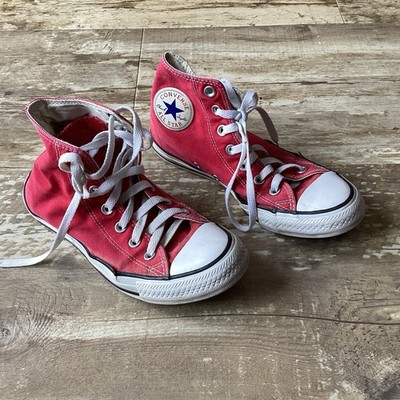 CONVERSE CHUCK TAYLOR All Star Classic High Tops Red Men's 5 Women s 7