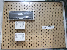 IKEA Skadis Peg Board 103.471.71 30"x22"  3 accessories