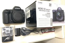MINT Canon EOS 5D Mark IV DSLR Camera Low Shutter: 908 With Box  More  