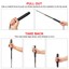 Expandable-Police-Baton-Holder-Collapsible-Solid-Steel-Black thumbnail 12