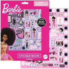 Barbie 6 Sheet Sticker Book with Over 500 Stickers