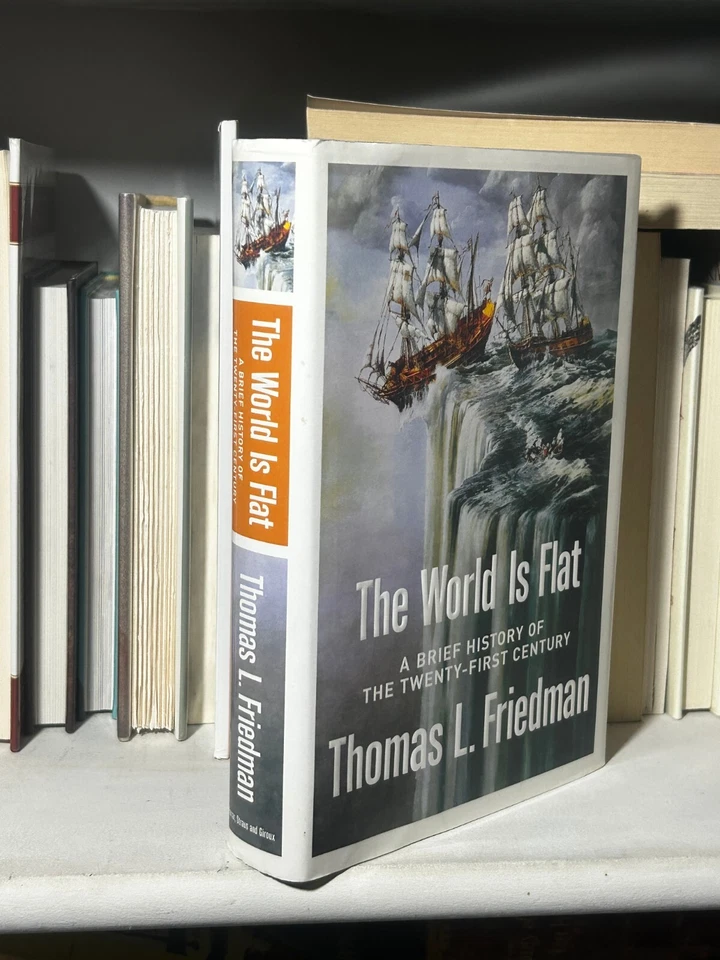 Signed Copy: The World Is Flat by Thomas L Friedman, 2005 - HC/DJ/New/1st ed - Image 4 of 4