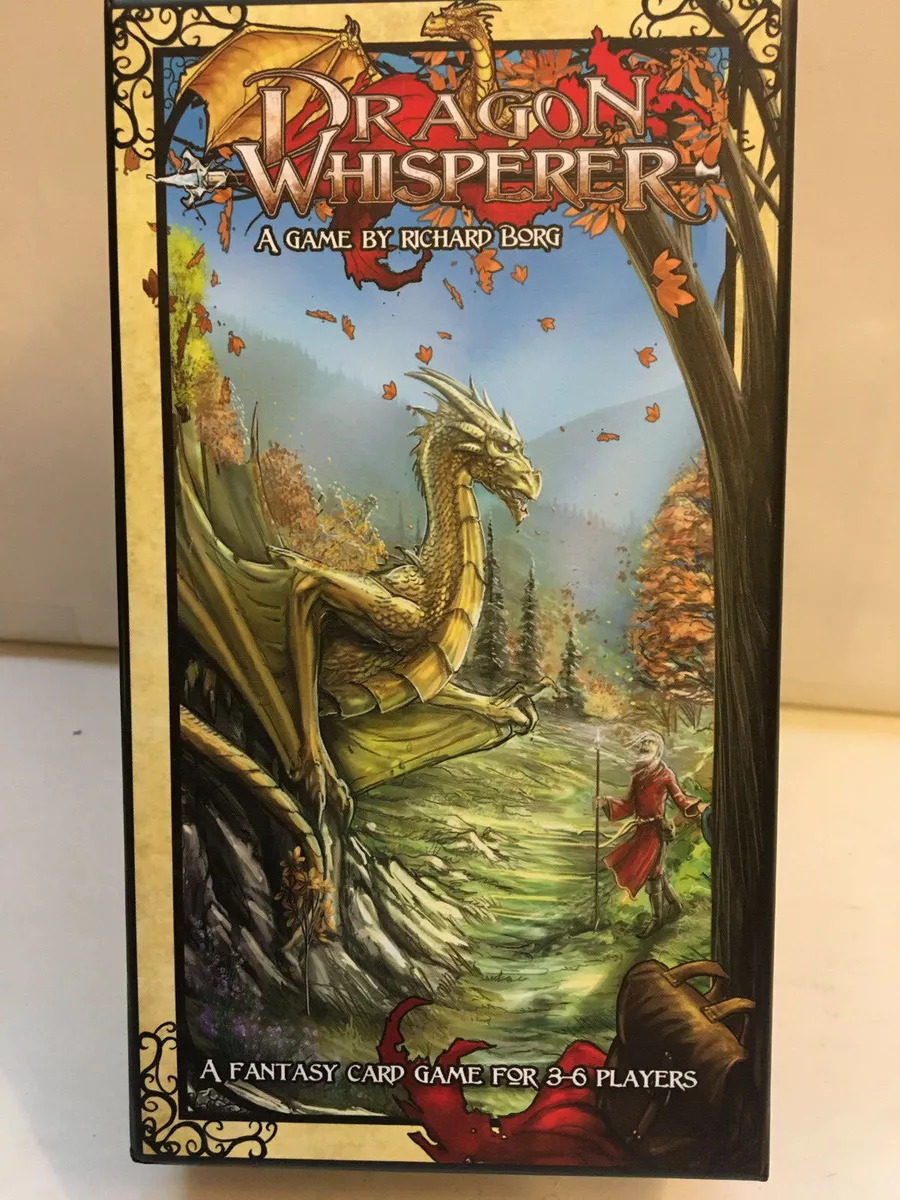 Dragon Whisperer, Fantasy Card Game, Richard Borg, Open box, unpunched,  unused.