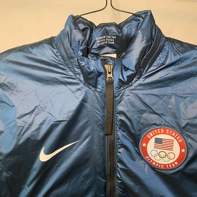 Nike NikeLab TEAM USA Winter OLYMPIC SUMMIT Blue JACKET 916645-474