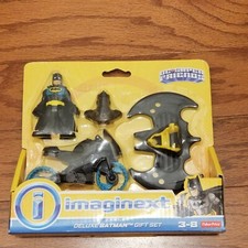 NEW Fisher-Price Imaginext DC Super Friends Deluxe Batman Gift Set