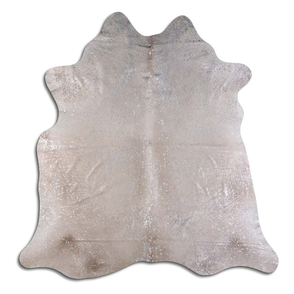 Acid Washed Silver Metallic Cowhide Area Rug 3245 Square Feet eBay