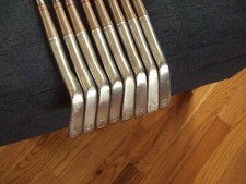 Spalding Tournament Model irons 2-9 coated steel stiff std length