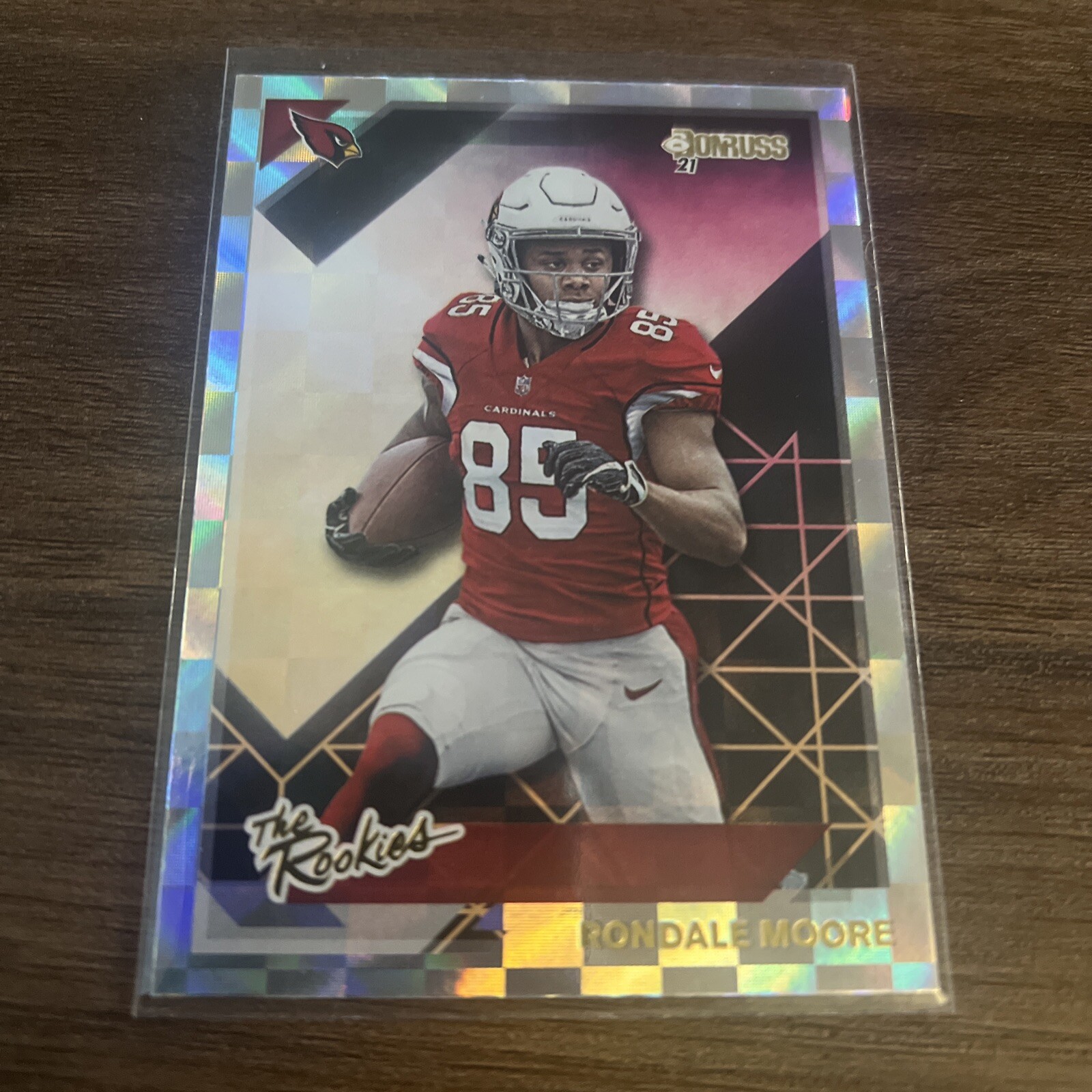 2021 Donruss Football Rondale Moore Rookie #TR-RMO The Rookies Cardinals SP RC