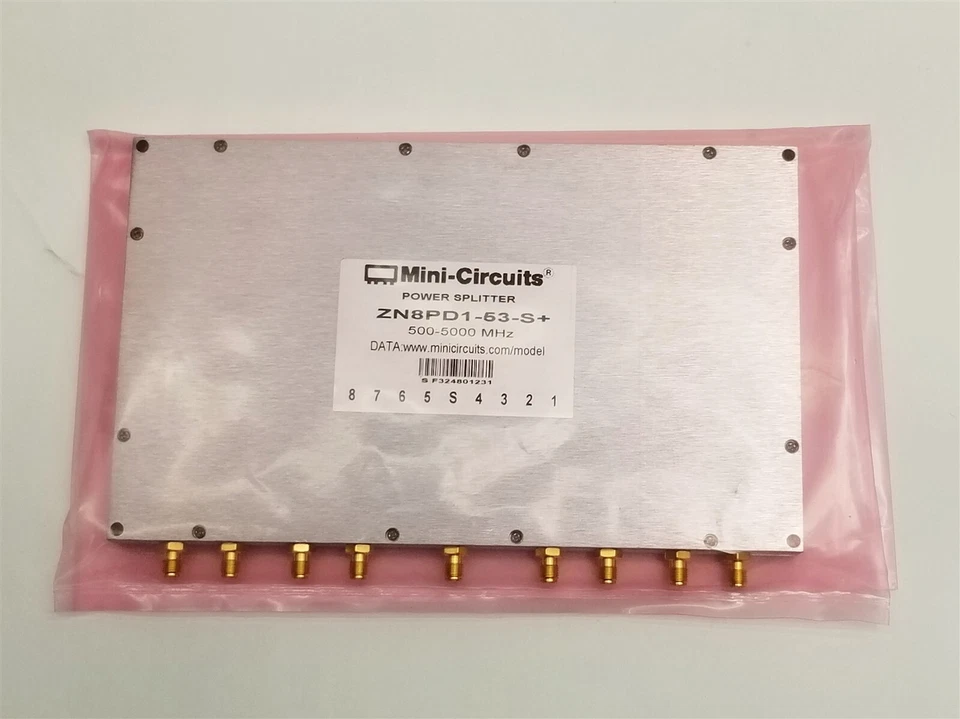 Mini-Circuits ZN8PD1-53-S+ Power Splitter 8-Way Signal Combiner 500-5000MHz - Image 2 of 4