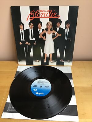 Blondie Parallel Lines Vinyl Record Chrysalis CHR 1192 1978 Heart of Glass