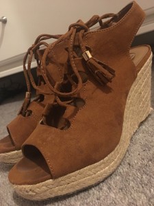 tan wedges river island