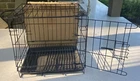 XXS Small Dog Crate Kennel Folding Metal Tray Pan Pet Wire Puppy Cage Breed Size