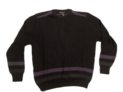 Marcello Sport Black Men Sweater, Size M, L, XL, XXL, XXXL