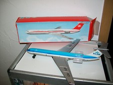 DDR Blechspielzeug VEB Plasticart KLM Jet mit OVP Annaberg 2713100 #113