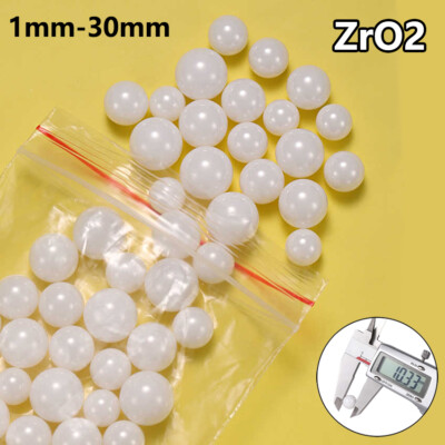 Zirkonoxid Keramikkugeln ZrO2 Keramik Lagerkugeln G5 Präzision Kugeln Φ1mm-30mm