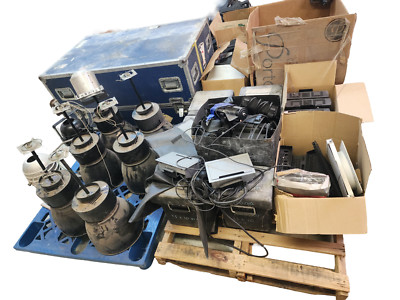 49+ PC Lot Vintage Stage Lights and Equipment, BARCO, American DJ, LEE Colortran