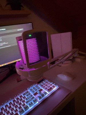 MAONO Gaming USB Microphone mit Noise Cancellation und Boomarm für profession...