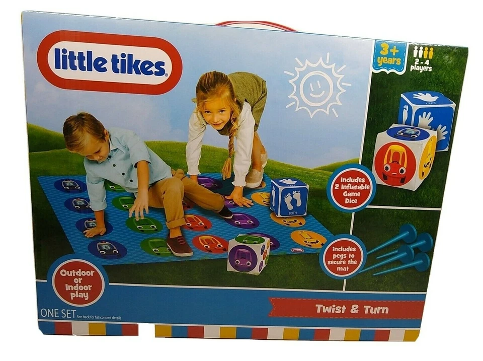 Twist & Turn Little Tikes Indoor Outdoor Play Ages 3+ For 2 -4 Players - Image 1 of 4