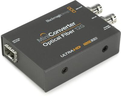 Blackmagic Design Mini Converter - Bidirectional SDI to Optical Fiber 12G