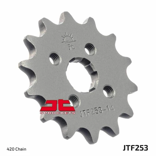 JT Front Sprocket 14 14T Tooth Honda CRF110F CL70 CT70 XR70R ATC70 - Picture 1 of 10