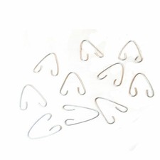 Kit 10 Clip Ganci Fissaggio Molle Centrali Sedile Anteriore per FIAT 500 F L G