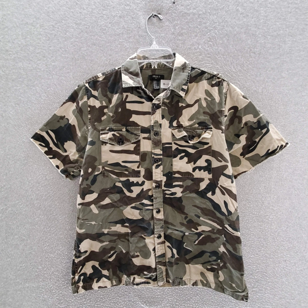 forever 21 camouflage shirt