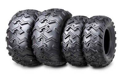 Set 4 WANDA ATV tires 22x8-10 22X8X10 Front & 25x12-9 25X12X9 Rear