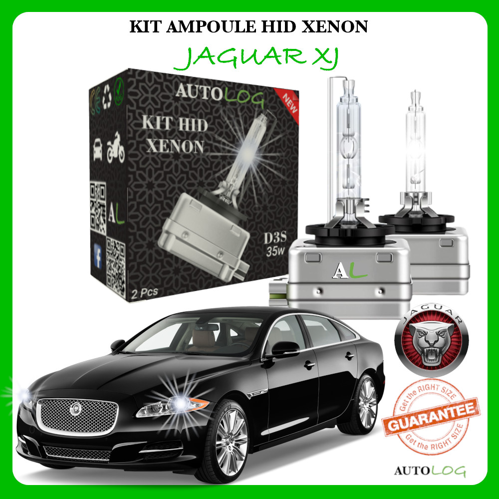 Ampoules Xénon Manque de Visibilité Jaguar XJ | Pack HID 35W Éclairage Blanc Pur 6000K