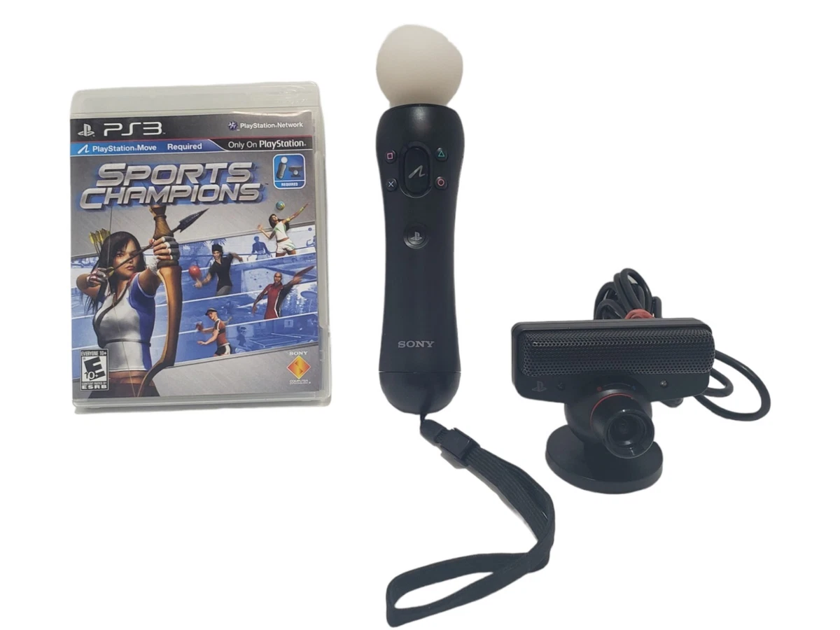 Sony PlayStation Move Bundle PS3 Motion Controller PS EYE Camera Sports Champion