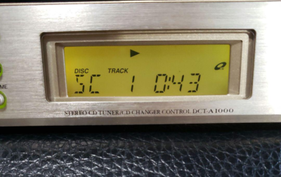 Denon DCT-A1000 Car Audio Player Japan w/ Box Manual Checked