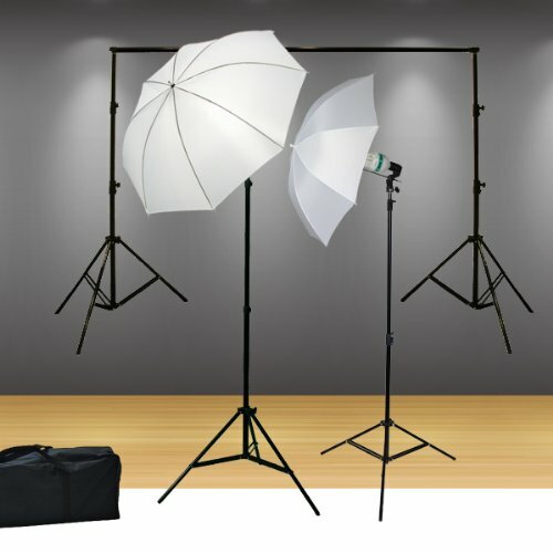 800 W Photography Video Studio Umbrella Lighting Kit Background