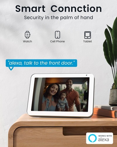 ieGeek Wireless Video Doorbell Camera with Indoor Doorbell Chime 2-Way Audio PIR - Picture 9 of 9