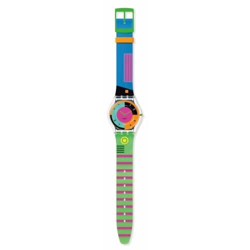 Montre-Bracelet Swatch Skin NEON HOT RACER Homme Femme SS08K119 Swiss made qu... - Photo 2/4