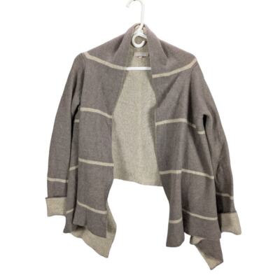 Benedetta B Sweater Womens Medium Merino Wool Cashmere blend Cardigan Italy