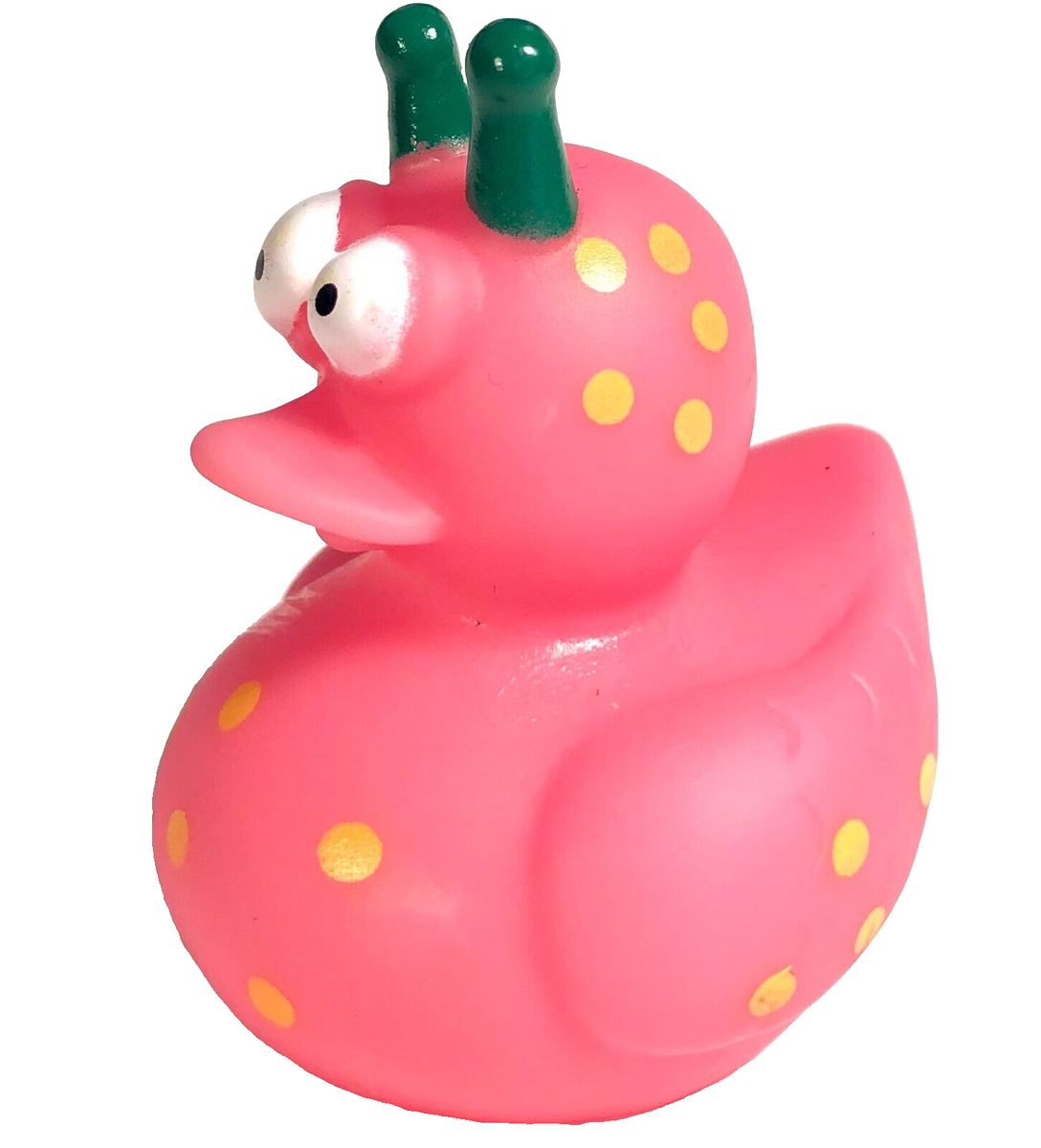 FREE SHIP - HOT PINK YELLOW DOTTED ALIEN SPACE MONSTER CRUISING