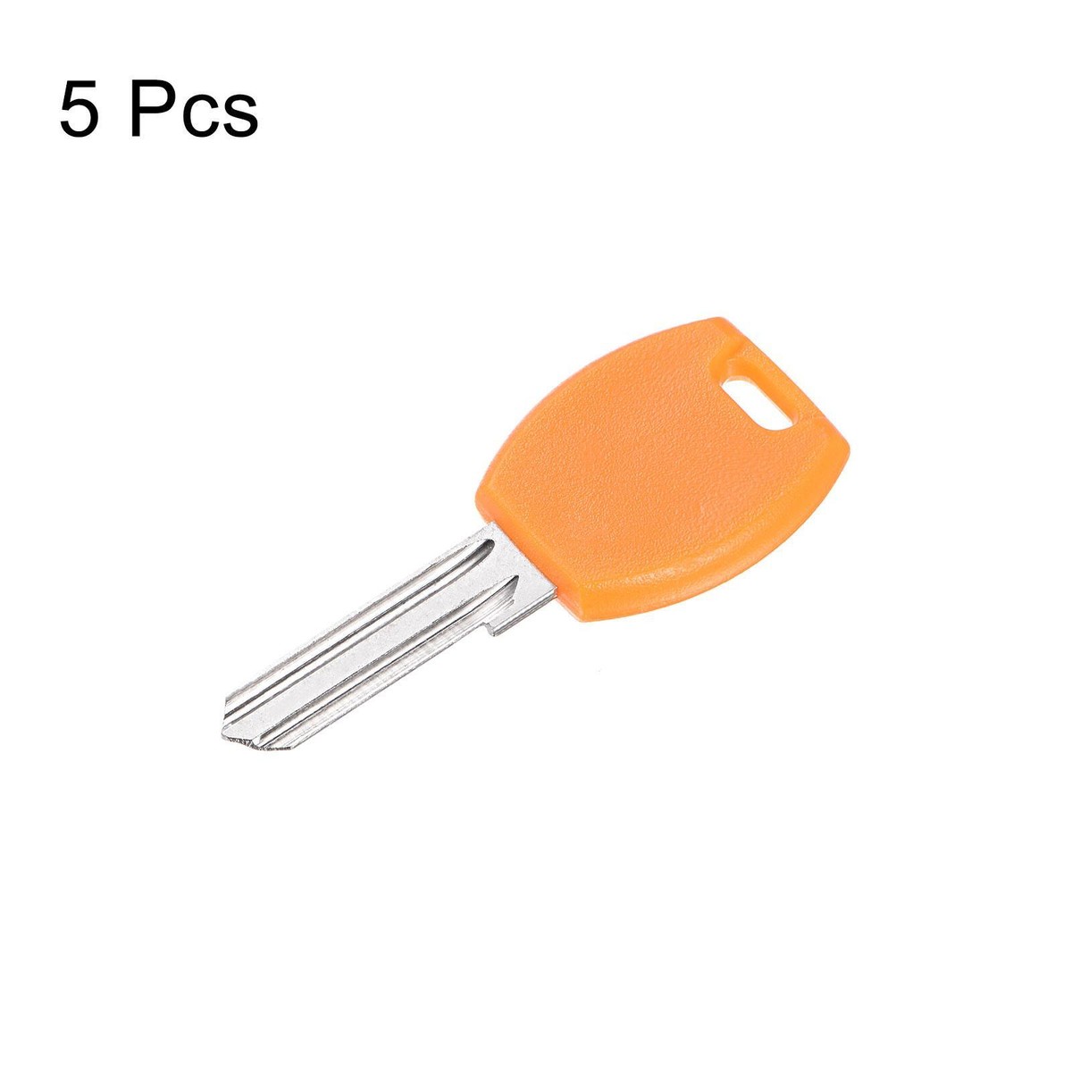 Lot De 5 Blanks De Clés En Laiton - Longueur 27.5mm - 2 Encoches - Neuf - Marque Uxcell