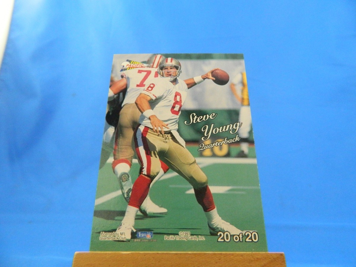 Steve Young Pacific 1993 #20 Prism Prismatic | eBay