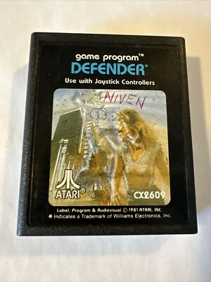 Defender Atari 2600 Vintage Video Game Cartridge