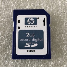 HP Secure Digital SD 2 GB Flash Memory Card (L1877A)