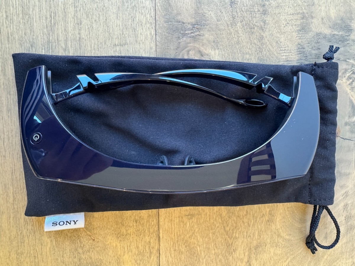 Sony TDG-BR250 Rechargeable 3D Active 3D Adult Glasses w/ Pouch