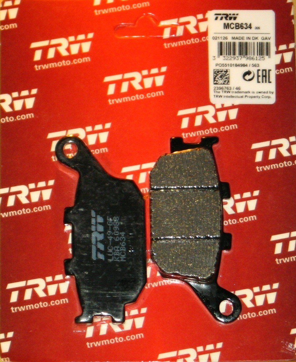 AHL Bremsbeläge Kit Für Suzuki DL 1000 V-Strom 2002-2010 – 2 Paar, Semi-metallisch, Geräuscharm