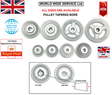 PULLEY TAPERED BORE FOR INDUSTRIAL CLUTCH MOTORS  MACHINE PART - FAST DISPATCH