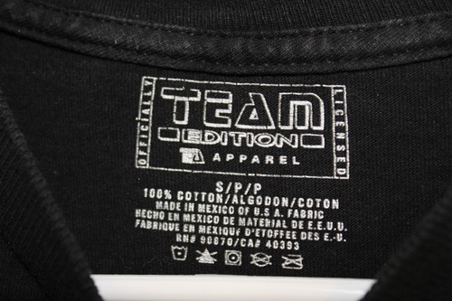 Team Edition Apparel New Orleans Black Who Dat Nation T-Shirt Adult Size S NWOT - Picture 2 of 3