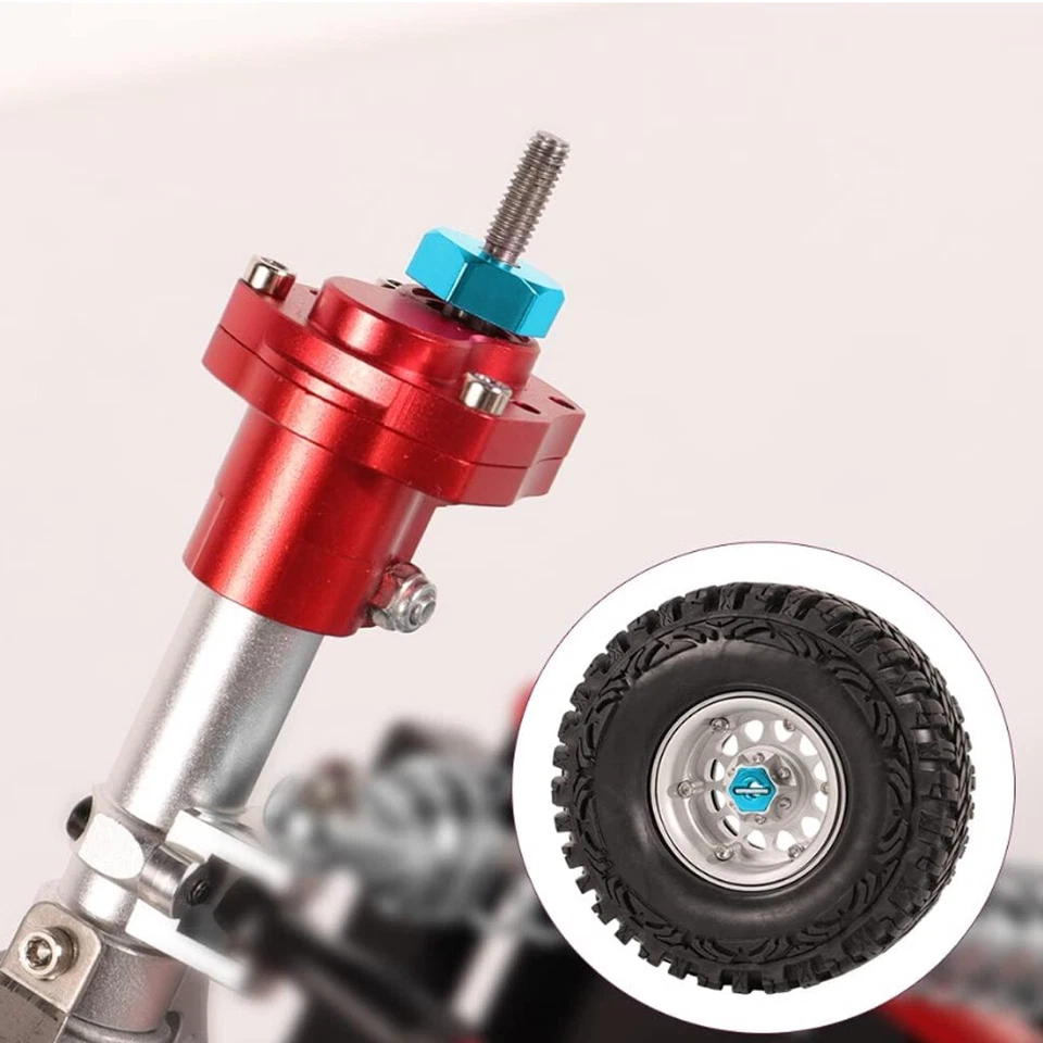 4x RC Radmitnehmer 5/6/7mm Sechskant Radnabe Spurverbreiterung für Traxxas usw - Bild 2 von 4