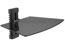 Wandhalter Glas Ablage Media Player DVD Bluray Rack Wandhalterung Spielkonsole