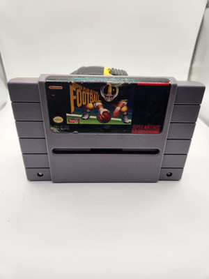 Super Play Action Football (Super Nintendo Entertainment System, 1992) tested 