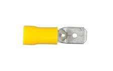 Curt 59433 Pack of 100 Yellow 12-10 Wire Gauge Male Quick Connectors
